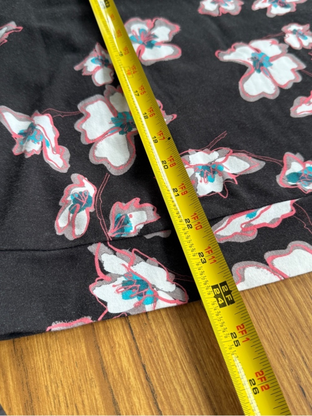 Tanya Taylor Floral Boxy Stretch Top 3X - Picture 6 of 6